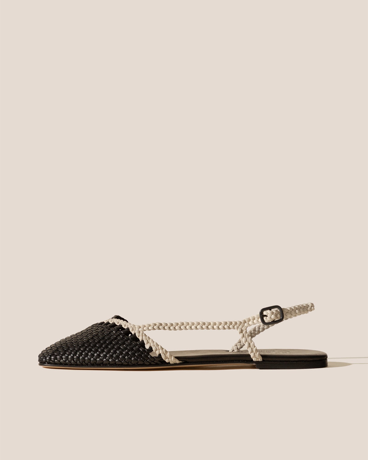 RONDAIA - Woven Asymmetrical Sandal | Hereu Women