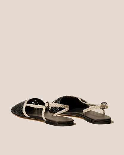 RONDAIA - Woven Asymmetrical Sandal | Hereu Women