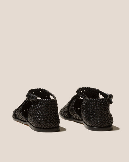 SERRA - Woven T-Bar Sandal | Hereu Women