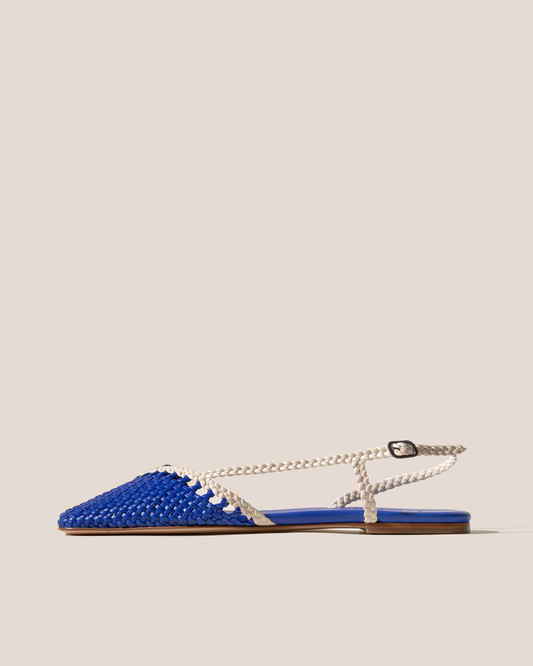 RONDAIA - Woven Asymmetrical Sandal | Hereu Women