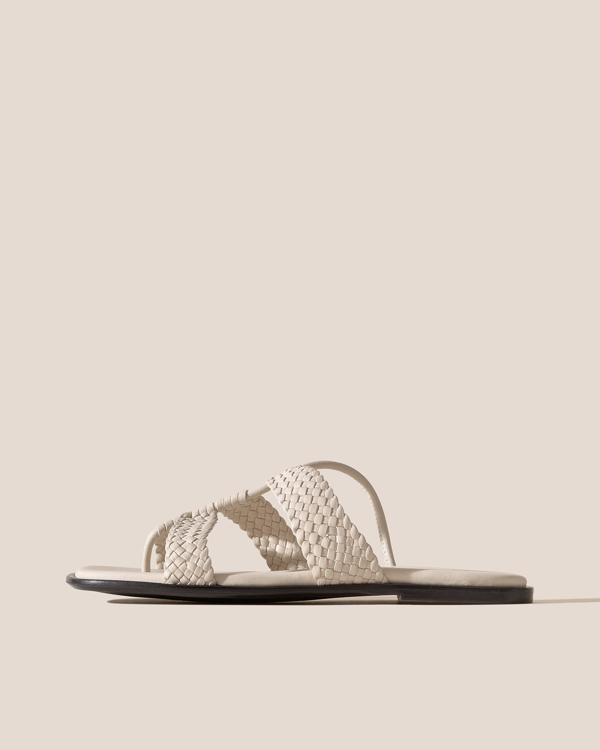 LINA WOVEN - Strappy Toe-Post Sandal | Hereu Women