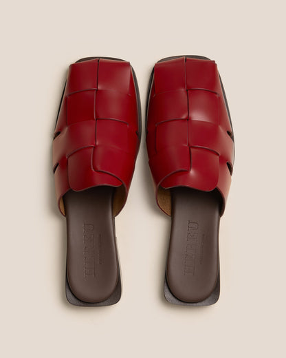CORAIA - Interwoven Mule | Hereu Women