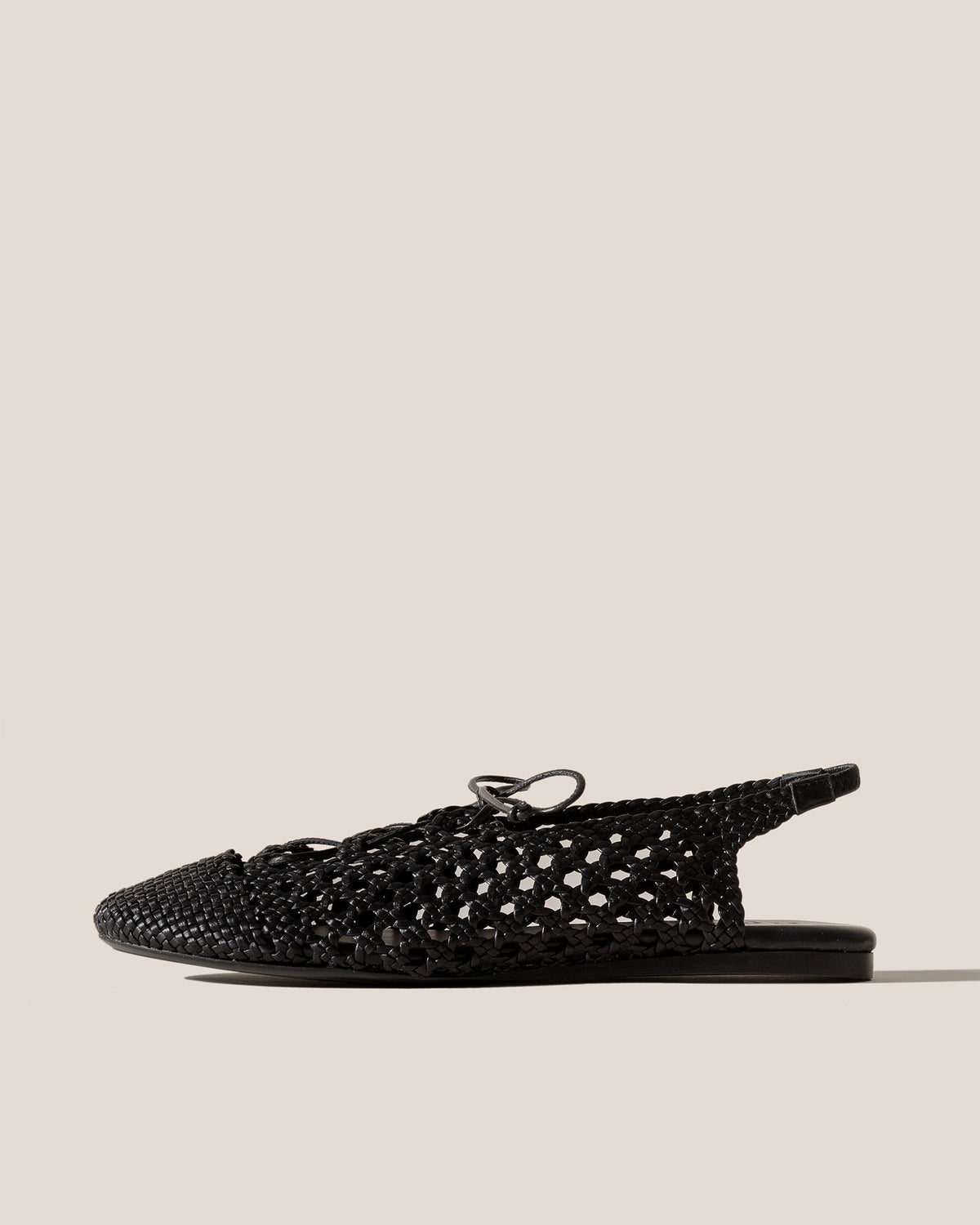 SARDANA - Lace-up Woven Slingback Sandal | Hereu Women
