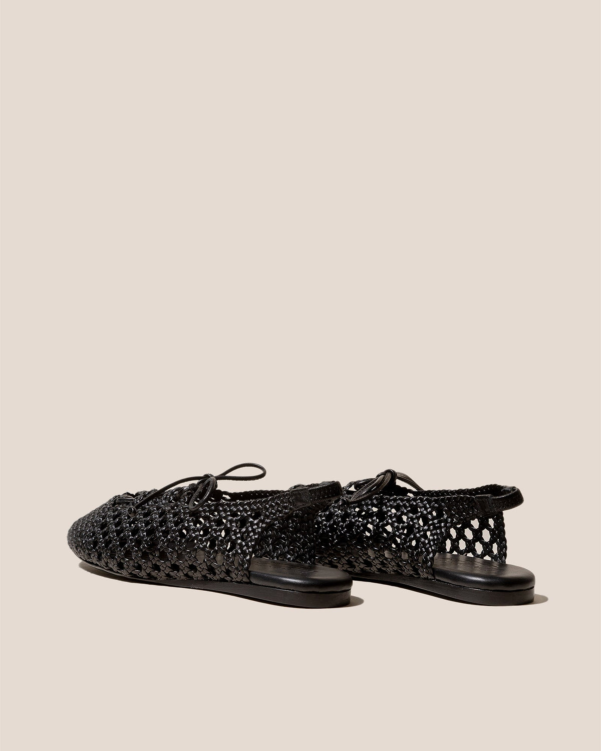 SARDANA - Lace-up Woven Slingback Sandal | Hereu Women